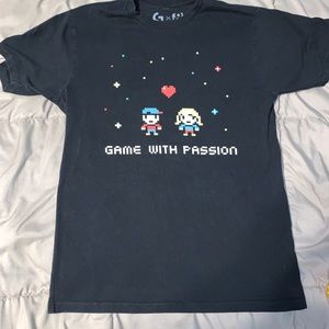 Game with passion unisex shirt medium iam8bit